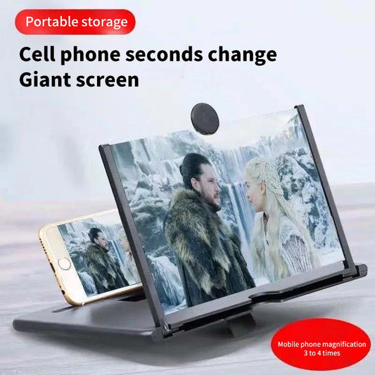 "10-Inch 3D Phone Screen Magnifier: Watch Movies in HD!"