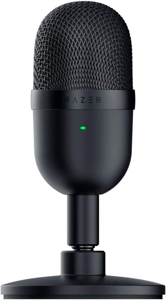 "Seiren Mini USB Condenser Microphone: Professional Streaming and Gaming Mic with Superior Recording Quality"