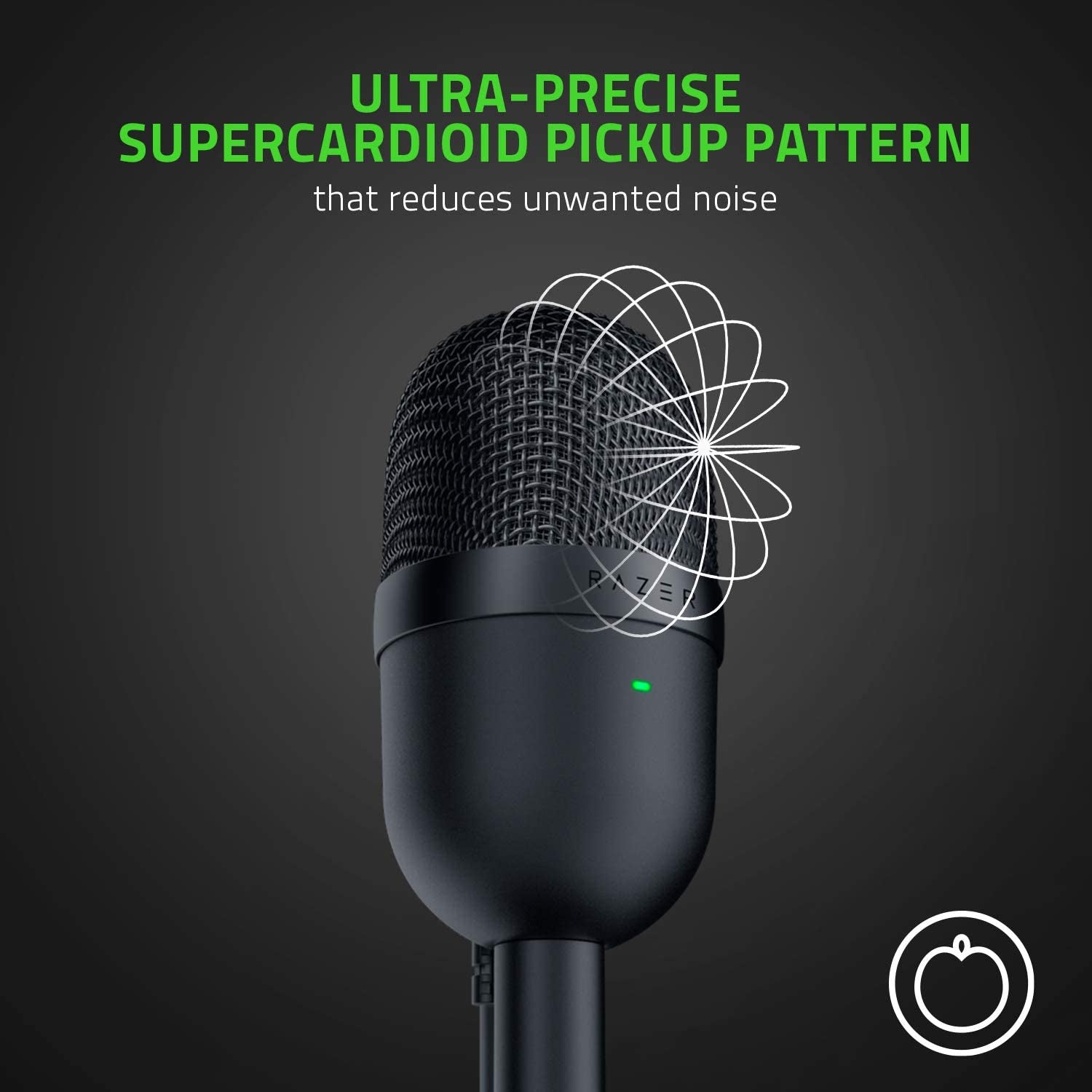 "Seiren Mini USB Condenser Microphone: Professional Streaming and Gaming Mic with Superior Recording Quality"